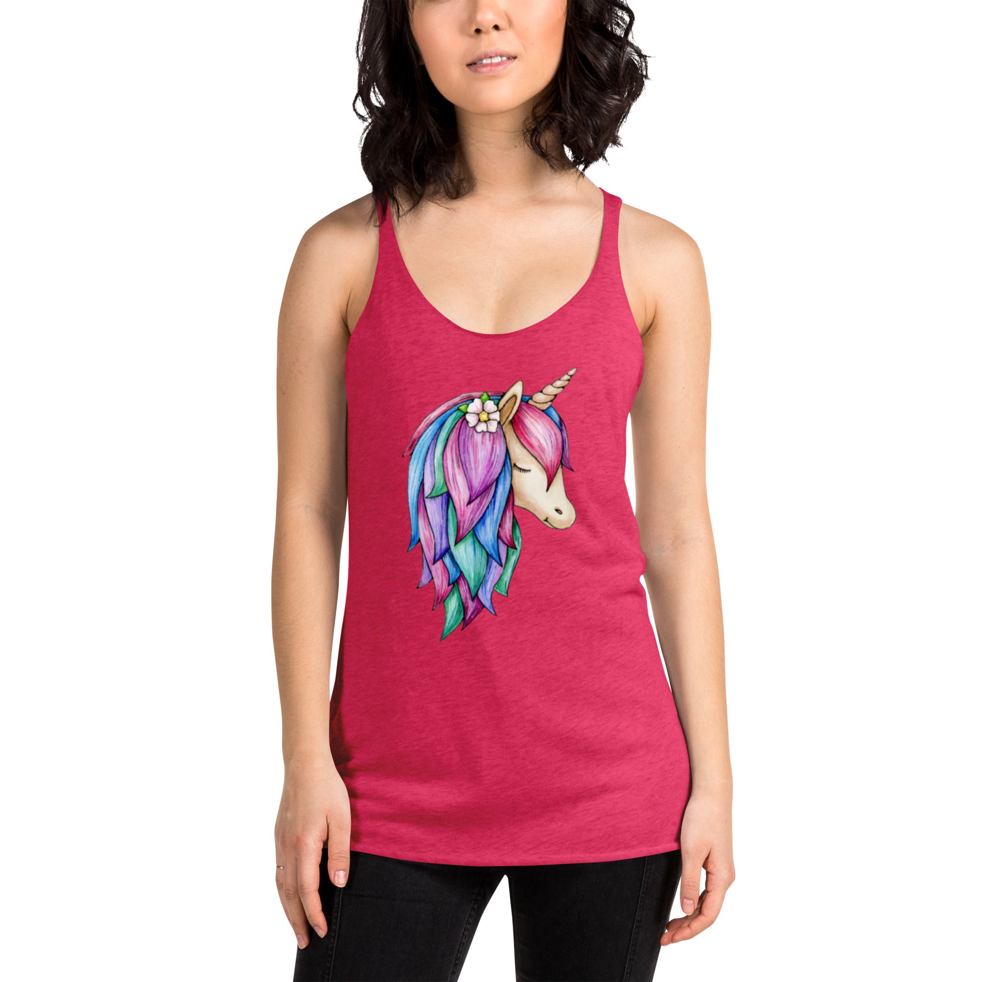 Unicorn Racerback Tank | Available in 3 colors